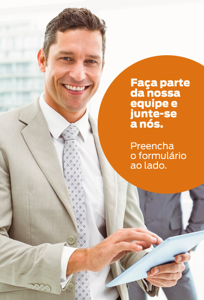 Faça parte da nossa equipe e junte-se a nós. Preencha o formulário ao lado.